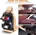 Einesin avtomobilski organizator za sedež - poškodovana embalaža - slika 3