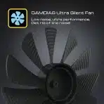 GAMDIAS AEOLUS RGB ventilator, 120 mm - slika 2
