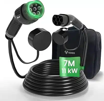 GONEO EV polnilni kabel Type2 11 kW, 16 A - 7 m zdanjikos 1 GONEO EV polnilni kabel Type2 11 kW, 16 A - 7 m - slika 1