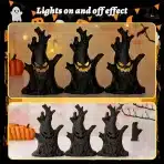 Halloween dekorativna bučna svetilka z LED lučjo - slika 3