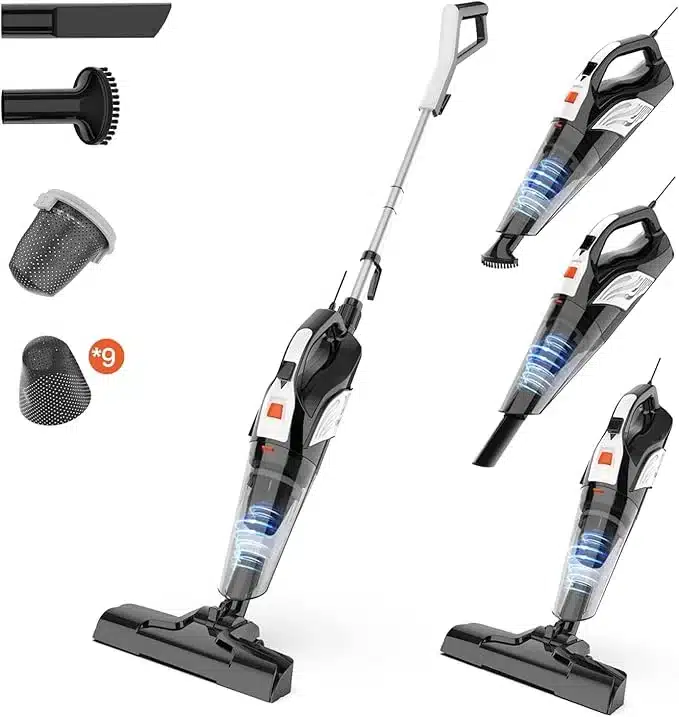 Hihhy 2-v-1 pokončni sesalnik s kablom 600 W zdanjikos 1 Hihhy 2-v-1 pokončni sesalnik s kablom 600 W - slika 1