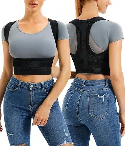 Junlan korektor drže za hrbet in ramena, XL-2XL zadnjikos 1 Junlan korektor drže za hrbet in ramena, XL-2XL - slika 1