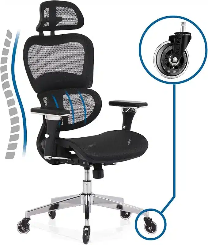 KLIM K800 ergonomski pisarniški stol zdanjikos 1 KLIM K800 ergonomski pisarniški stol - slika 1