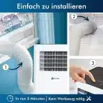 KLIM K9000 3-v-1 mobilna klimatska naprava - slika 3