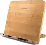 Leseno zložljivo stojalo za branje