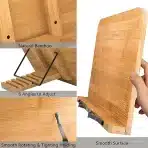 Leseno zložljivo stojalo za branje - slika 4