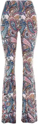 Minetom Ženske hlače Boho Hippie Flowers Flared - slika 4