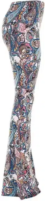 Minetom Ženske hlače Boho Hippie Flowers Flared - slika 3