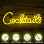 Neon stenska luč za bar - slika 3