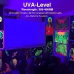 Onforu 24 W LED črna UV usmerjevalna luč z napajalnikom - 2 kosa - slika 5