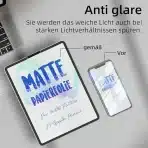 Paket 3 papirnatih folij - iPad Pro 12,9 palca 6/5/4/3 generacija - poškodovana embalaža - slika 3