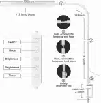 SKYLEO LED namizna svetilka z fleksibilnim vratom - slika 4