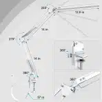 SKYLEO namizna svetilka LED z nastavitvijo svetlosti - slika 4
