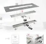 SaniteModar odtočni kanal 30 cm - slika 3