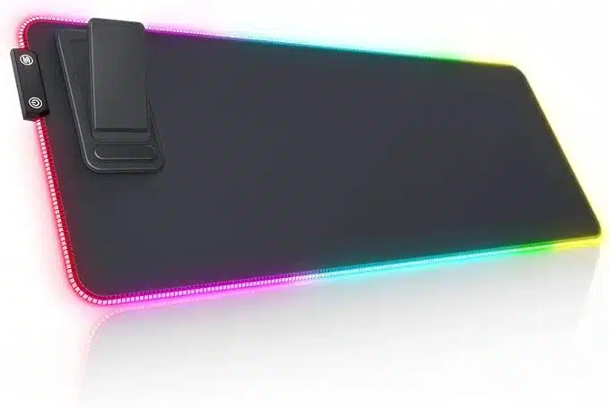 Seenda RGB podloga za miško z držalom za telefon 800 x 400 zadnjikos 1 Seenda RGB podloga za miško z držalom za telefon 800 x 400 - slika 1