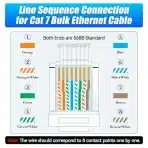 Soibke Ethernet kabel Cat 7, visoka hitrost, zaščiten - 150 m - slika 2