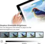 TOHETO A4 ultra-tanka prenosna LED risalna plošča - slika 4