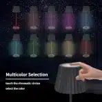 Uffoo brezžična zatemnilna LED baterijska namizna svetilka - slika 2