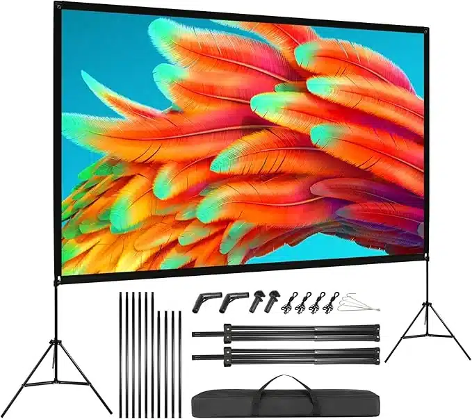 VISULAPEX 100-palčno platno za projektor HD 4K zdanjikos 1 VISULAPEX 100-palčno platno za projektor HD 4K - slika 1