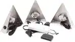 Vislux set 3 LED trikotnih luči - 3W - slika 2