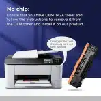 ZIPRINT 142A W1420A/X črn toner za HP Laserjet - slika 5