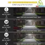 ZOFO Solarni LED Reflektor s senzorjem gibanja, 5000 K - slika 4