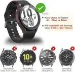 Zaščitni ovitek za Samsung Galaxy Watch 4 - komplet 9 barv - slika 4