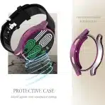 Zaščitni ovitek za Samsung Galaxy Watch 4 - komplet 9 barv - slika 3