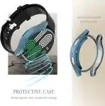 Zaščitni ovitek za Samsung Galaxy Watch FE/5/4 40mm - 9 barv - slika 2