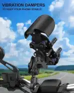 iMESTOU Anti-Vibracijski motociklistični nosilec telefona - slika 5