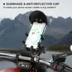 iMESTOU Anti-Vibracijski motociklistični nosilec telefona - slika 4