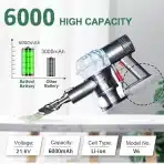Nadomestna baterija za Dyson V6, 4600mAh - slika 2