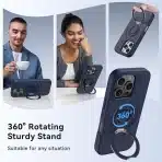 Bolvunes 3-v-1 magnetski etui za iPhone 16 Pro Max - slika 4