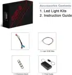 BrickBling LED svetlobni komplet za Lego Speed Champions Lamborghini V12 Vision GT - slika 3