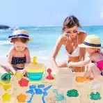 Huanuoda otroški 25-delni komplet igrač za plažo - slika 2