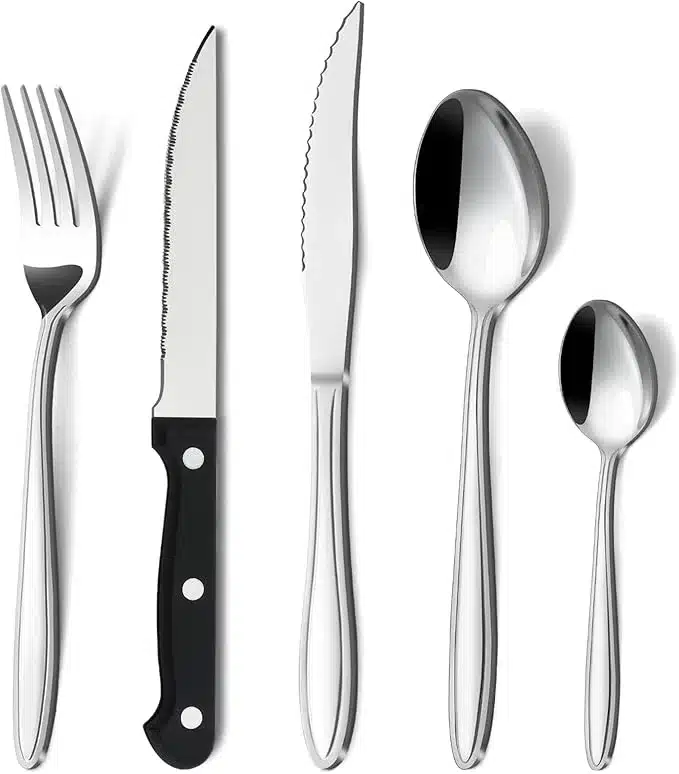 Hunnycook 30-delni set pribora za 6 oseb s steak nožem zdanjikos 1 Hunnycook 30-delni set pribora za 6 oseb s steak nožem - slika 1