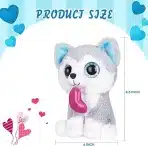 My OLi plišasti haski 23 cm - slika 3