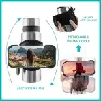 Nosilec za mobilni telefon in steklenico vode - slika 4