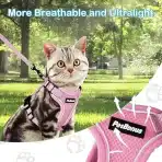 PetBonus nastavljiva mačja oprsnica in povodec - XS - slika 3