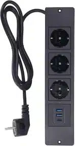 Vgradni razdelilec z USB priključki