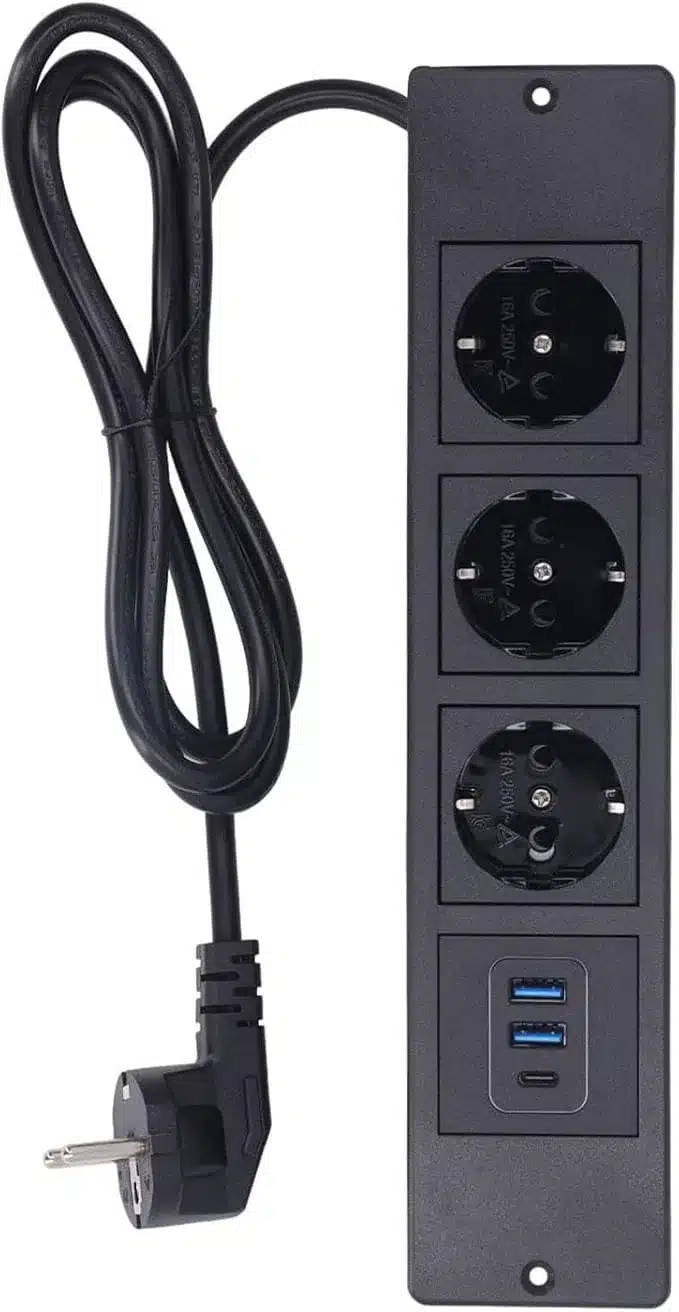 Razdelilec z USB priključki zdanjikos 1 Vgradni razdelilec z USB priključki - slika 1