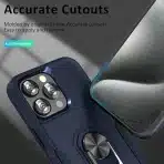 UKLCCU etui za iPhone 15 Pro Max z nastavljivim stojalom - slika 5