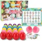 Weeupolfun komplet 24 velikonočnih jajc s sestavljankami