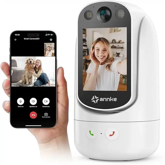 ANNKE I41KT notranja WiFi nadzorna kamera z zaslonom 2,8 zdanjikos 1 ANNKE I41KT notranja WiFi nadzorna kamera z zaslonom 2,8" - slika 1