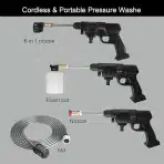 Bravolu brezžični visokotlačni čistilec 24 V - slika 3