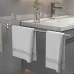 NEWRAIN kopalniški držalo za brisače nastavljivo od 40 do 71 cm