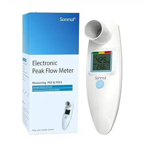 Peak Flow Meter – digitalni merilnik pljučne funkcije z LCD zaslonom zdanjikos 2 Peak Flow Meter – digitalni merilnik pljučne funkcije z LCD zaslonom - slika 1