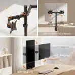 VonHaus Enoročni LCD/LED Monitor Držalo za Namizje za zaslone od 13 do 32 palcev - slika 5