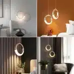 ZTWLEED 5 W LED viseča stropna svetilka, 195 cm, 220 V - slika 3