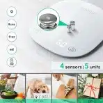 Arboleaf digitalna kuhinjska tehtnica z aplikacijo, do 10 kg - slika 3